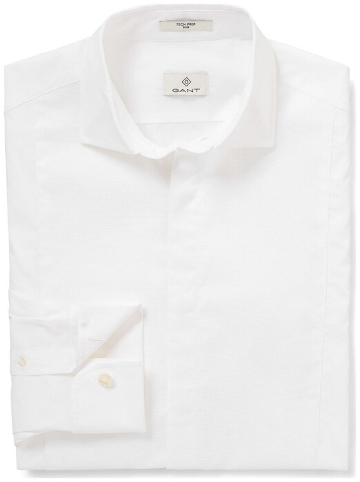 Gant Tech Prep Tuxedo Shirt White