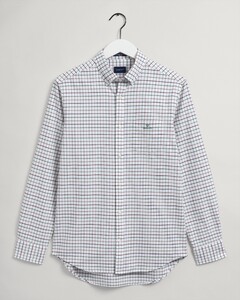 Gant The Beefy Oxford Check Overhemd Cabarnet Red