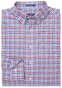 Gant The Broadcloth 3 Color Gingham Shirt Red