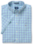 Gant The Broadcloth 3 Color Gingham Shirt Spearmint