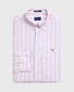 Gant The Broadcloth 3 Color Stripe Shirt Pink Rose
