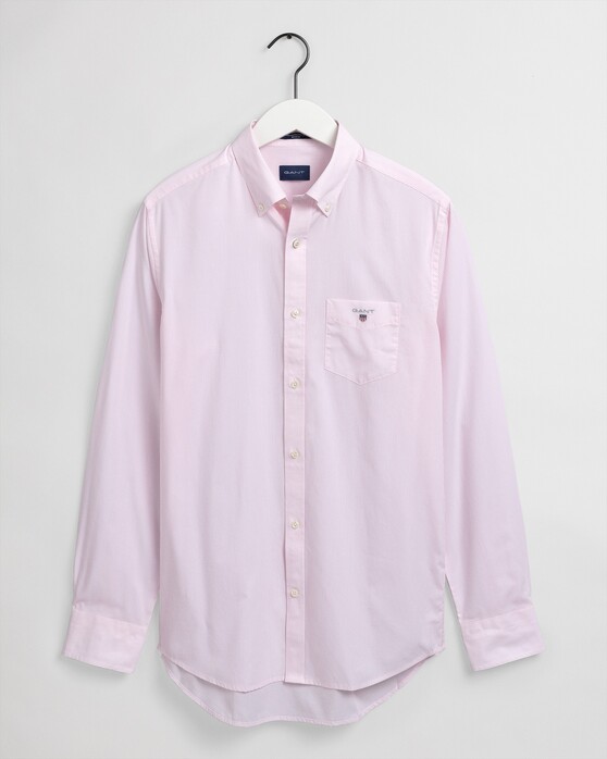 Gant The Broadcloth Banker Stripe Overhemd California Pink