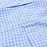 Gant The Broadcloth Gingham Short Sleeve Shirt Capri Blue