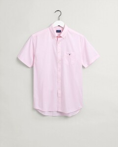 Gant The Broadcloth Short Sleeve Overhemd California Pink