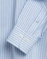 Gant The Broadcloth Stripe Shirt Capri Blue