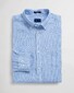 Gant The Linen Check Shirt Capri Blue