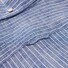 Gant The Linen Pinstripe Shirt Yale Blue
