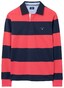 Gant The Original Barstripe Heavy Rugger Pullover Strong Coral