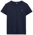 Gant The Original Fitted V-Neck T-Shirt Evening Blue