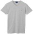 Gant The Original Fitted V-Neck T-Shirt Light Grey