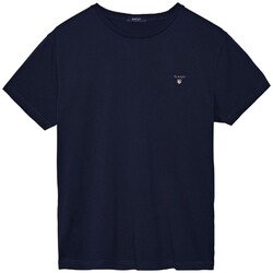 Gant The Original T-Shirt Avond Blauw