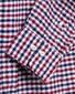 Gant The Oxford 2 Color Gingham Overhemd Mahonie Rood