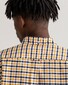 Gant The Oxford 2 Color Gingham Shirt Gold Yellow