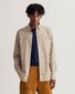 Gant The Oxford 2 Color Gingham Shirt Gold Yellow