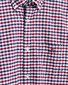 Gant The Oxford 2 Color Gingham Shirt Mahogany Red