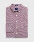 Gant The Oxford 3 Color Gingham Overhemd Mahonie Rood