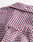 Gant The Oxford 3 Color Gingham Overhemd Mahonie Rood