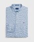 Gant The Oxford 3 Color Gingham Shirt Capri Blue