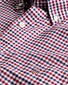 Gant The Oxford 3 Color Gingham Shirt Mahogany Red
