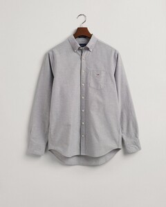 Gant The Oxford Shirt Overhemd Washed Out Black