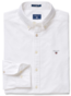 Gant The Oxford Slim-Fit Shirt Overhemd Wit