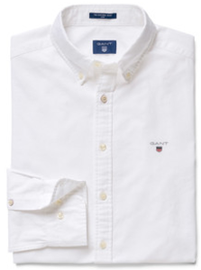 Gant The Oxford Slim-Fit Shirt Shirt White