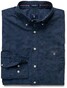 Gant The Printed Broadcloth Dot Shirt Yale Blue