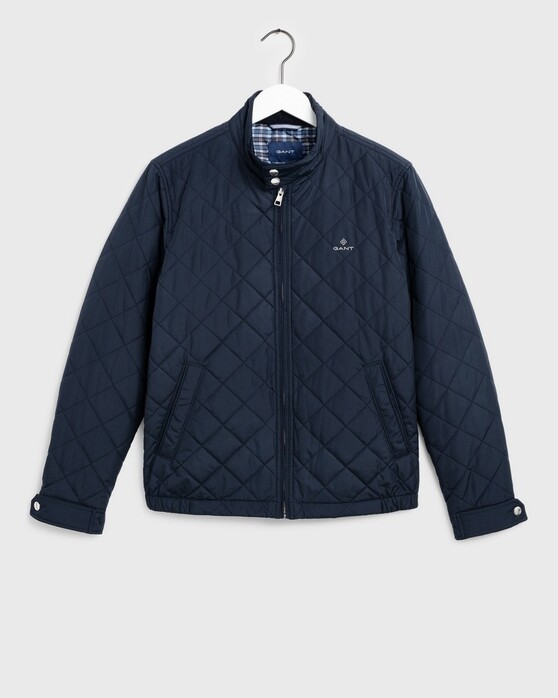 Gant The Quilted Windcheater Jack Evening Blue