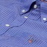 Gant The Slim Broadcloth Pinstripe Shirt Yale Blue