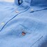 Gant The Slim Linen Shirt Overhemd Capri Blue