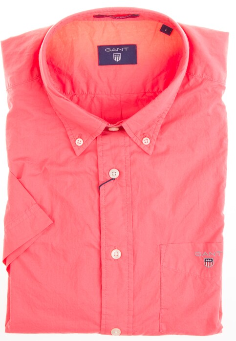 Gant The Solid Poplin Shirt Coral Red