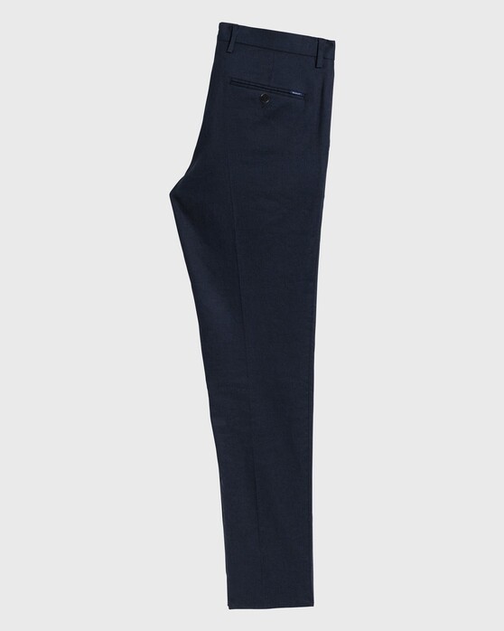 Gant The Stretch Linen Suit Pant Pants Navy