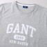 Gant The Summer Logo Short Sleeve T-Shirt Light Grey