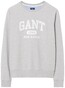 Gant The Summer Logo Sweat Trui Licht Grijs