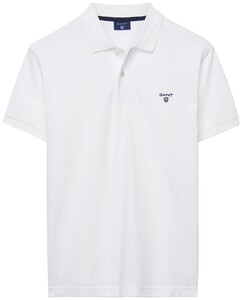Gant The Summer Pique Polo Wit