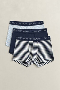 Gant Thin Stripe Trunk 3Pack Ondermode Marine
