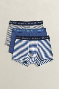 Gant Thin Stripe Trunk 3Pack Ondermode Vintage Blue
