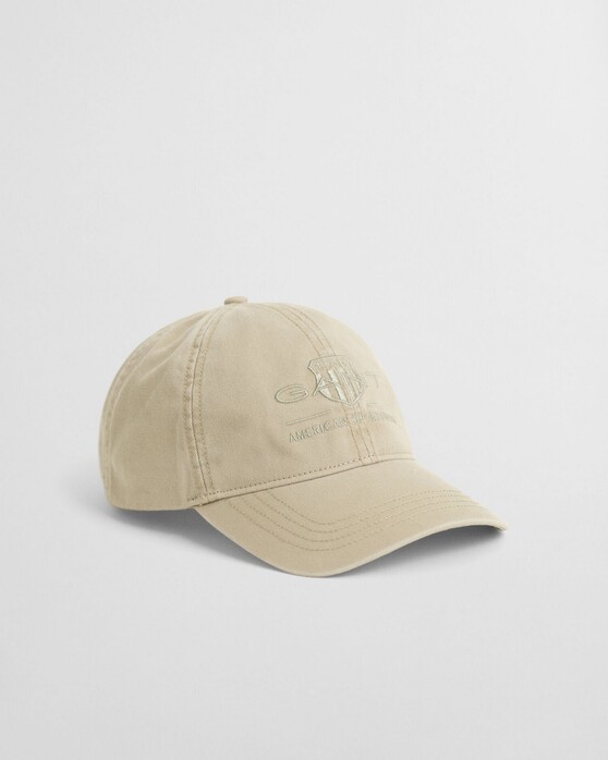 Gant Tonal Archive Shield Cap Concrete Beige