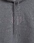 Gant Tonal Archive Shield Hoodie Pullover Grey Melange