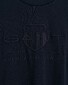 Gant Tonal Archive Shield Long Sleeve T-Shirt Avond Blauw
