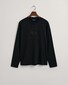 Gant Tonal Archive Shield Long Sleeve T-Shirt Black