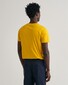 Gant Tonal Archive Shield T-Shirt Dark Mustard Yellow