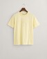 Gant Tonal Archive Shield T-Shirt Yellow Shine