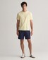 Gant Tonal Archive Shield T-Shirt Yellow Shine