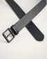 Gant Tonal Buckle Uni Leather Belt Black