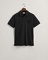 Gant Tonal Graphic Logo Shield Short Sleeve Polo Zwart