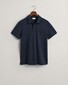 Gant Tonal Graphic Logo Shield Short Sleeve Poloshirt Evening Blue