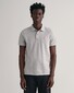 Gant Tonal Graphic Logo Shield Short Sleeve Poloshirt Grey Melange