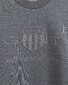 Gant Tonal Shield C-Neck Sweat Pullover Grey Melange