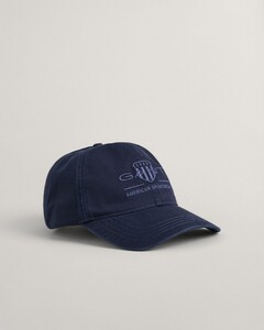 Gant Tonal Shield Cap Avond Blauw